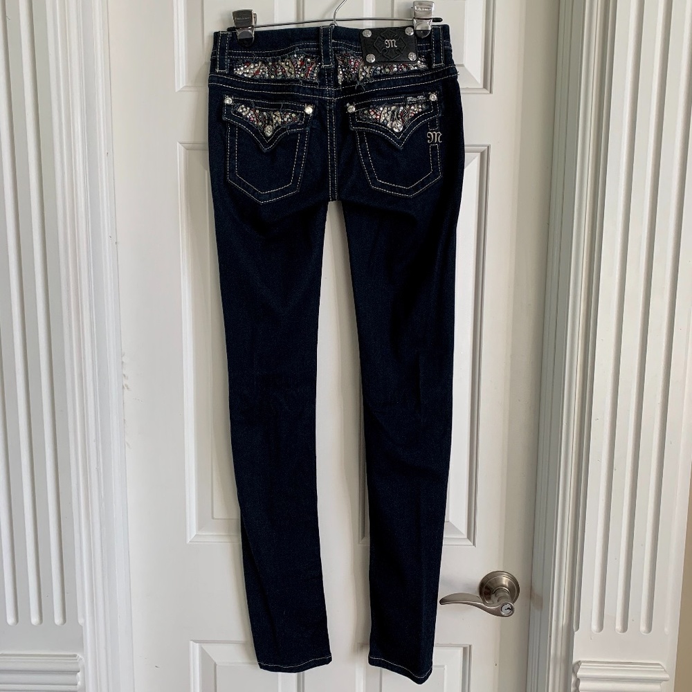 Miss Me Signature Skinny Jeans Size 27/33 - Picture 2 of 4
